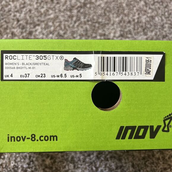 Inov-8 Black and Pink Athletic Shoes - Picture 8 of 8